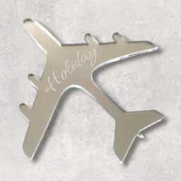 Acrylic Aeroplane Mirror Wall Art Personalized Aviation Decor - thumbnail 3