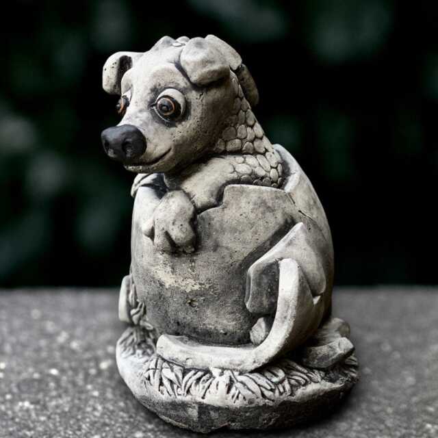 Concrete Dragon Statue Outdoor Baby Sculpture Cement Decor Garden & Home Ornament Dragon Lover Gift Animal Decoration - image 1