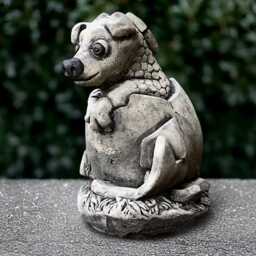 Concrete Dragon Statue Outdoor Baby Sculpture Cement Decor Garden & Home Ornament Dragon Lover Gift Animal Decoration - thumbnail 3