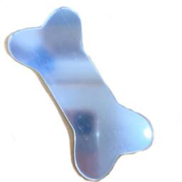 Dog Bone Acrylic Mirror Wall Art Customizable Colors & Sizes - thumbnail 2