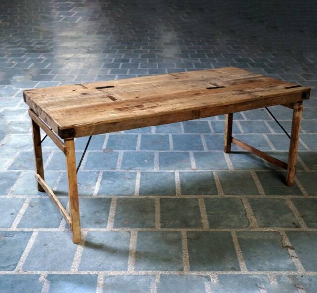 Timeless Elegance The Vintage Reclaimed Wood Dining Table - image 1