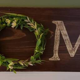 Rustic Country Farmhouse Style Stained Wooden Sign, Home Decor, Wall Decor - thumbnail 4