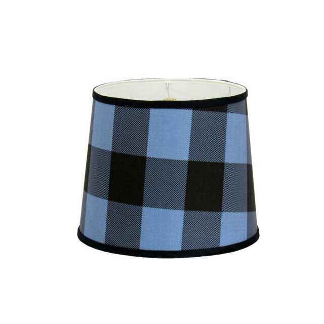 Blue Black Buffalo Check Lamp Shade - image 1