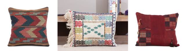 Set Of 3 Pcs, Kilim Pillow Cover, Vintage Pillow, 17.32 - image 1