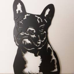 French Bulldog Wall Art/Garden Sculpture - thumbnail 2