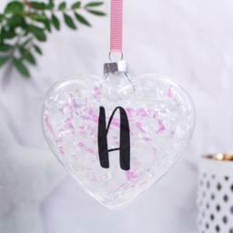 Personalised Heart Christmas Bauble - Family Baubles - thumbnail 3