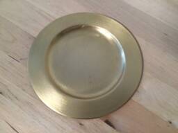 Gold Candle Holder For Candles 8 - 9 cm - thumbnail 1