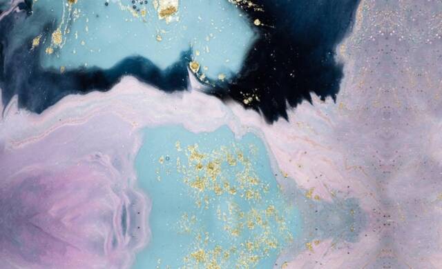 Extra Large Lavender Turquoise Navy Blue Luxury Marble Vinyl Wallpaper Wall Sticker Decor Ceiling Exclusive Design Photo - image 1