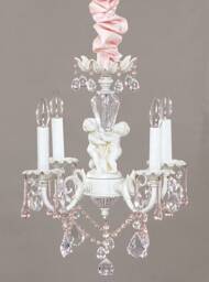 Gorgeous Mini Cherub Chandelier Made To Order, Custom Colors Available Nursery Mini Chandelier