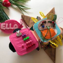 Personalised Felt Quiet Book From 6 Month To 2 Years, Educational Book, Felt Busy Book, Baby Activity - thumbnail 3