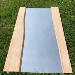 Handmade Wooden Mirror From Scottish Ash - thumbnail 3