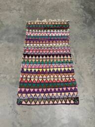 Boucherouite Rug/Runner - Approximately 180x104cms
