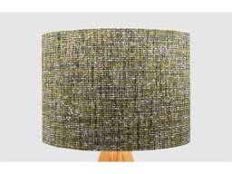 Dark Green Woven Fabric Lampshade, Table Floor Lamp/Ceiling Pendant, Small Medium Large, 20cm 25cm 30cm 35cm 40cm, UK Light Shade - thumbnail 1