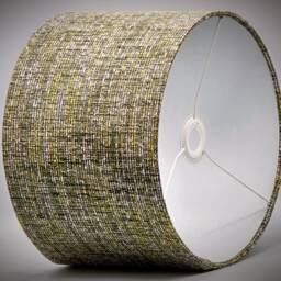 Dark Green Woven Fabric Lampshade, Table Floor Lamp/Ceiling Pendant, Small Medium Large, 20cm 25cm 30cm 35cm 40cm, UK Light Shade - thumbnail 3