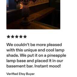 Black Peach Velvet Lampshade Gothic Beaded Fringe Table Lamp - thumbnail 4