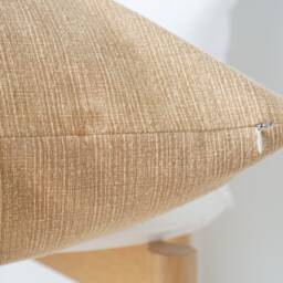 Beige Striped Pillow Cover - thumbnail 4