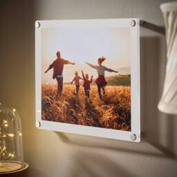 Acrylic Glass Photo Frame 25x20cm Modern Wall Decor - thumbnail 3