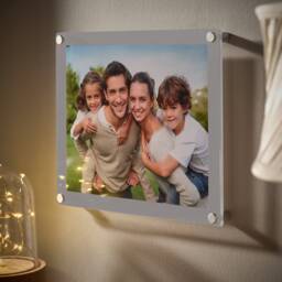 Acrylic Glass Photo Frame 25x20cm Modern Wall Decor - thumbnail 1