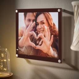 Acrylic Glass Photo Frame 25x20cm Modern Wall Decor - thumbnail 2