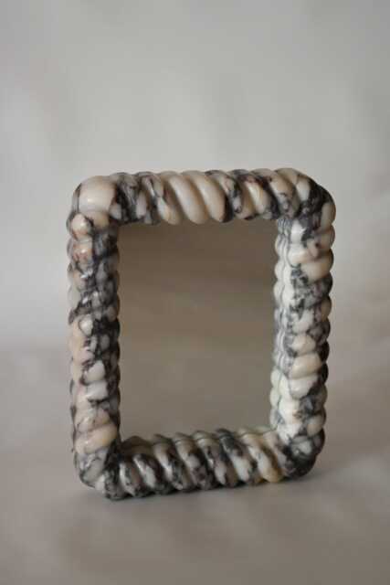 The Gretchen - Calacatta Viola Marble Mirror - image 1