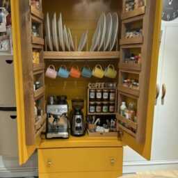 Felix Handcrafted Pantry Larder Coffee Station - Custom Colour Choice - thumbnail 3