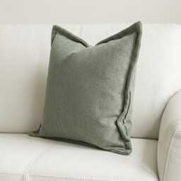 Extra Large 60 X cm Cushions Square Living Room Scatter Decorative Cushion Minimalist Plain Green - thumbnail 4