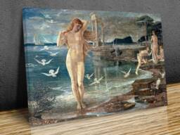The Renaissance Of Venus, Walter T. Crane Wall Art, Hangins , Home Decor, Canvas Print Art Framed - thumbnail 1