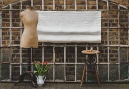 Rollo Ada- Linen- Roman Blind - Made To Measure - thumbnail 1