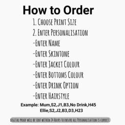Personalised Auntie Print, Gift For Auntie, Birthday Gift, Christmas From Niece, Nephew - thumbnail 2