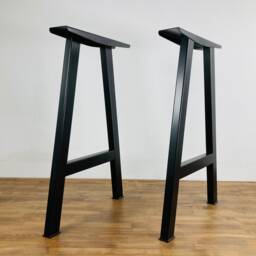 Handmade Steel Bar Height Table Legs, 40 - thumbnail 3