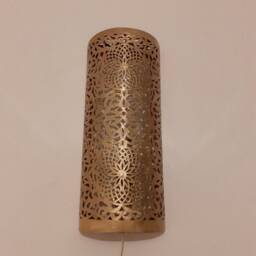 Set Of 2 Handmade Moroccan Brass Wall Sconce, Art Decor Lamp - thumbnail 4