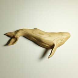 Wooden Whale Sculpture - Wall_21 - thumbnail 2
