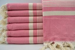"Turkish Towel, Fuchsia Towel, Turkish Peshtemal, 40""x70" - thumbnail 1