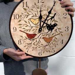 Peace Bird Clock - Precious in His Sight Pendulum Clock - thumbnail 2