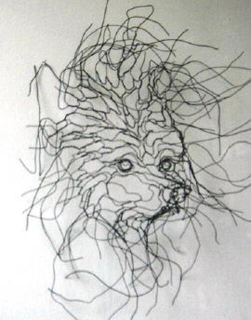 Bear Spirit Wire Sculpture 24 - image 1
