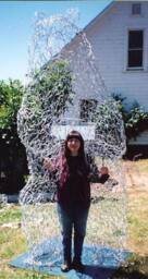 Bear Spirit Wire Sculpture 24 - thumbnail 4