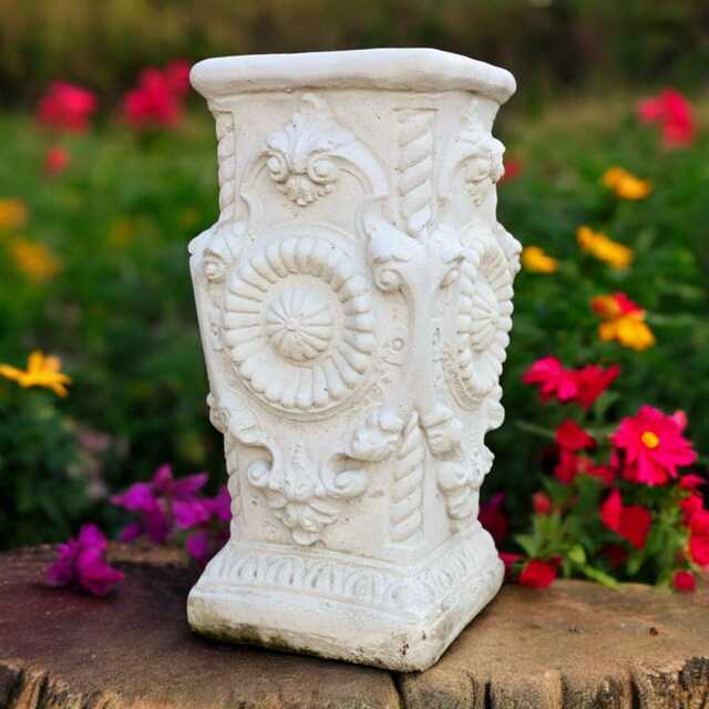 Concrete Decorative Column Statue Stone Pillar Figurine Cement Garden Ornament Classic Architectural Sculpture Outdoor Yard Decor Gift - image 1