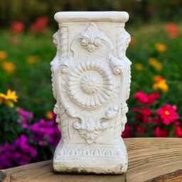 Concrete Decorative Column Statue Stone Pillar Figurine Cement Garden Ornament Classic Architectural Sculpture Outdoor Yard Decor Gift - thumbnail 3