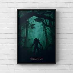 Predator Movie Poster Film Art Print, Action Decor - thumbnail 3