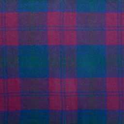 Lindsay - 100% Wool Tartan Blanket Eco Friendly Personalisable Blankets Throw - thumbnail 2