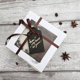 Coffee Scented Candle, Birthday Gift For Her, Coffee Lover Set, Candle Men, Ideas Vegan Gift, Beans - thumbnail 2