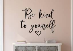 Self Love Decal - Be Kind To Yourself Self Art Mirror Vinyl Sticker- Wall - thumbnail 1