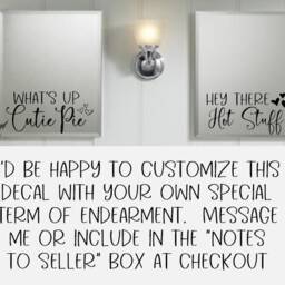 Self Love Decal - Be Kind To Yourself Self Art Mirror Vinyl Sticker- Wall - thumbnail 2