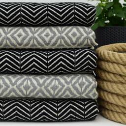 Black Towel, 40x70 Cotton Beach Towel Spike Design Turkish Peshtemal Soft Kitchen Organic Code Tkr-Bsk - thumbnail 2