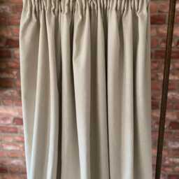 Custom Cottage Pleat Curtains in Natural Linen, Thermal & Blackout - Please Note That Full Price Is On Quotation - thumbnail 3