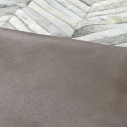 Cowhide Rug Gray Patchwork San Telmo - Handmade Leather - thumbnail 4