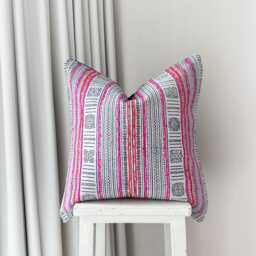 Vintage Hmong Pillow Cover - 20 - thumbnail 1