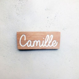Bedroom Wooden Decor, Decorative Door Plate, Custom Name Engraving, Kid's Engraved Sign, Kids Room Decorating Idea - thumbnail 2