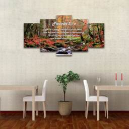 Proverbs 35-6 #27 Kjv Biblical Wall Art, Bible Quote Verse Prints, Christian Art Gifts, Religious Prints - thumbnail 2