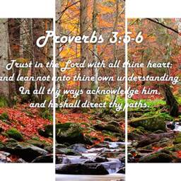 Proverbs 35-6 #27 Kjv Biblical Wall Art, Bible Quote Verse Prints, Christian Art Gifts, Religious Prints - thumbnail 3